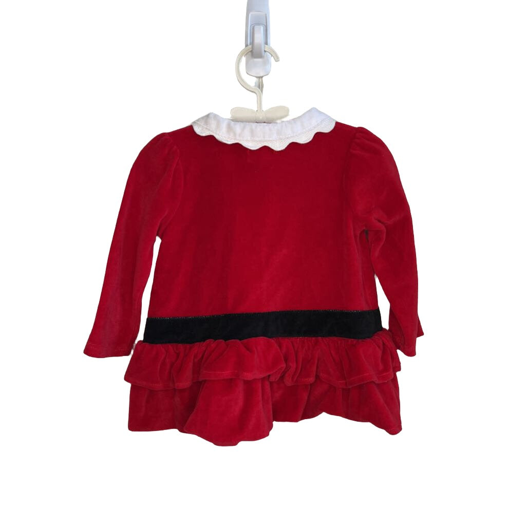 Velour Dress - Christmas Santa