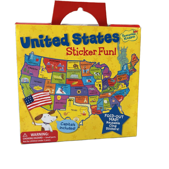 United States Sticker Fun 3+