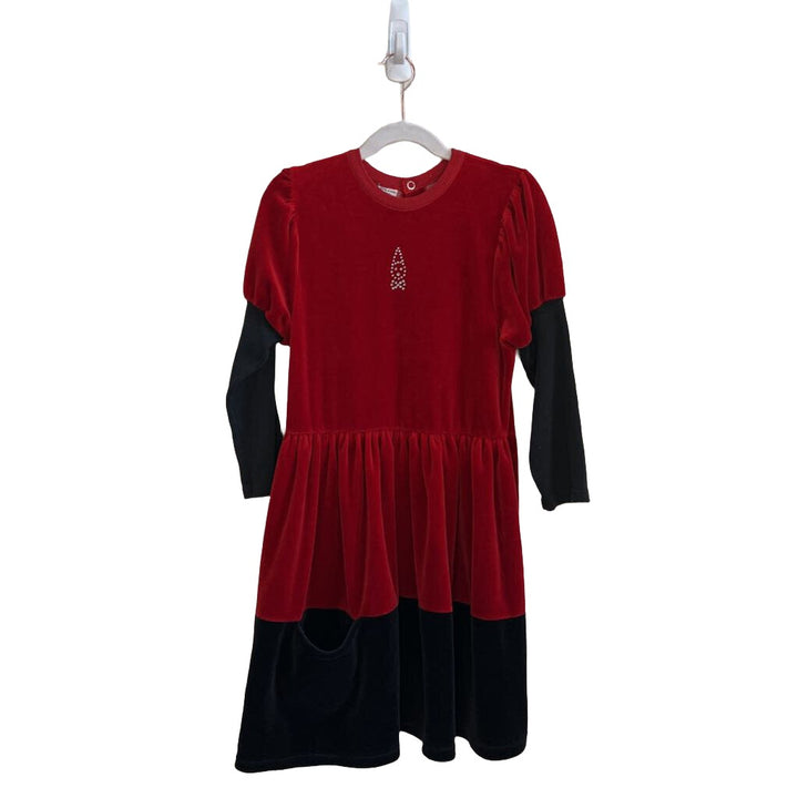 Velour Holiday Dress