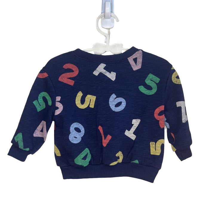 LS Sweatshirt (numbers motif)