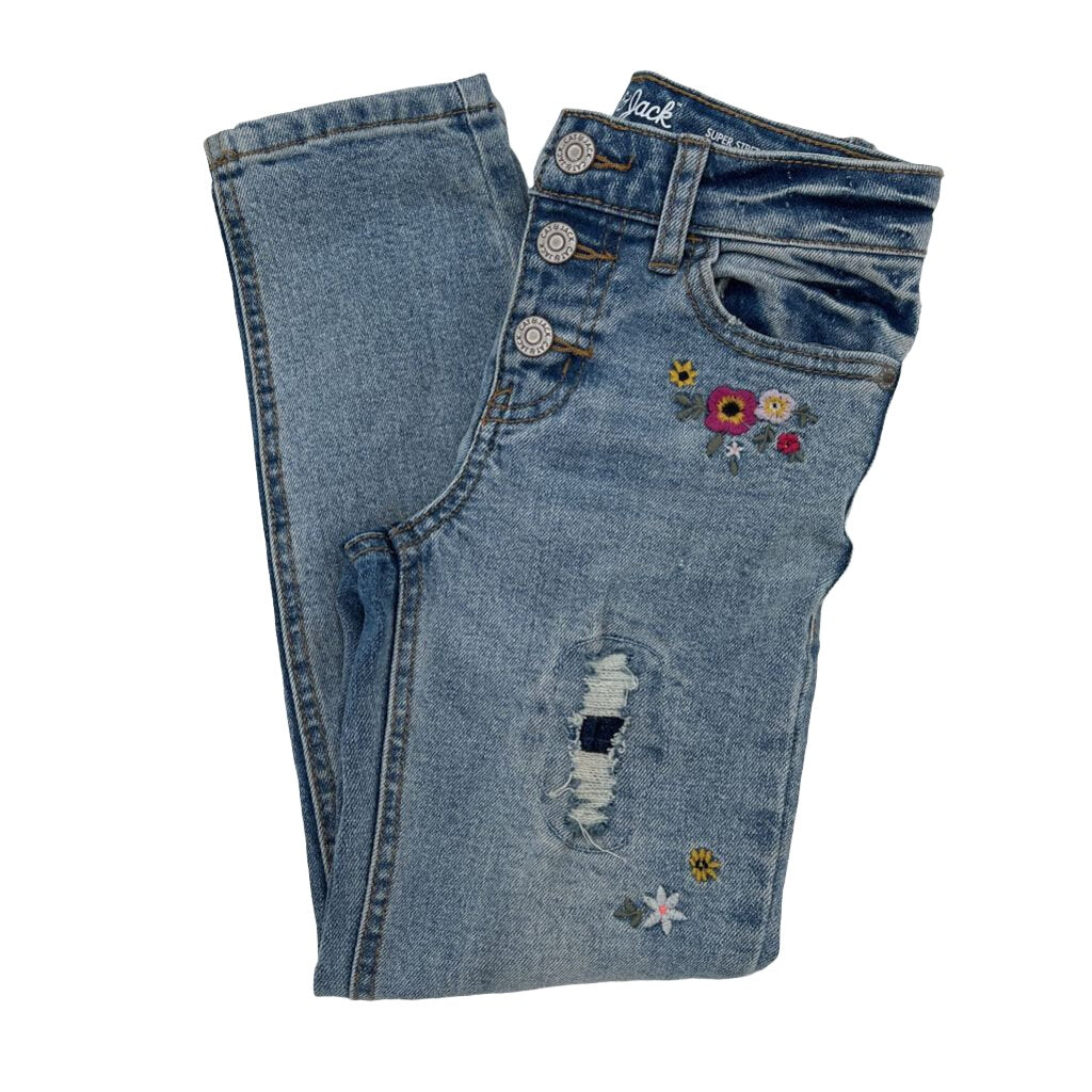 Jeans w/Embroidery