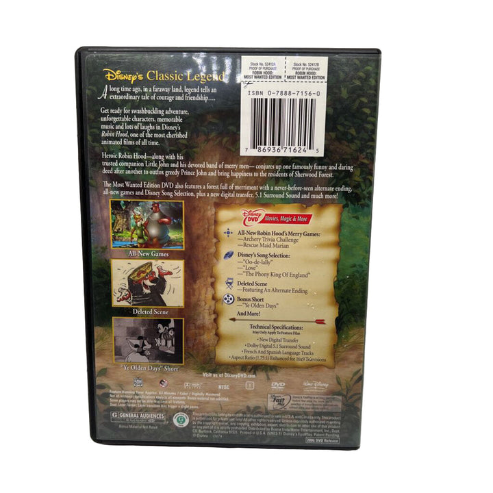 Robin Hood DVD