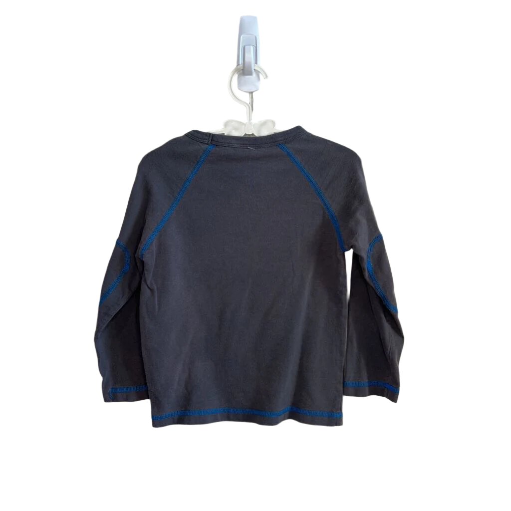 LS Top w/Contrast Stitching