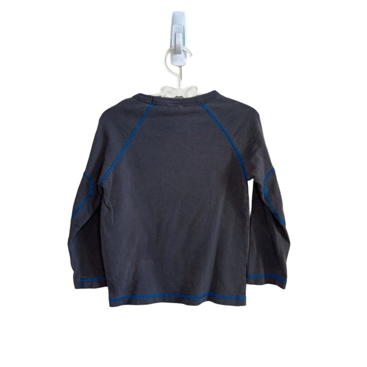 LS Top w/Contrast Stitching