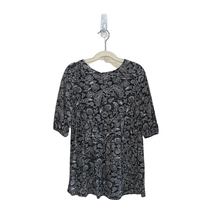 Cotton Dress - 3/4 Sleeve