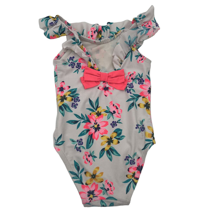 One Pc Bathing Suit / Flowers
