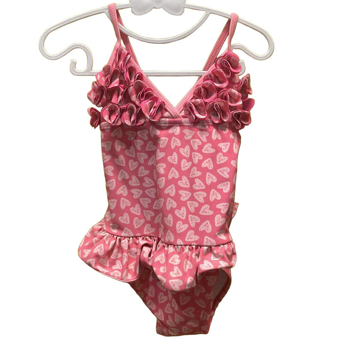 One Pc Bathing Suit / Hearts