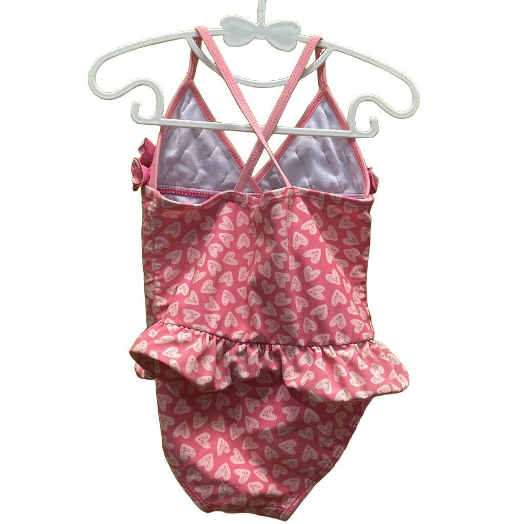 One Pc Bathing Suit / Hearts