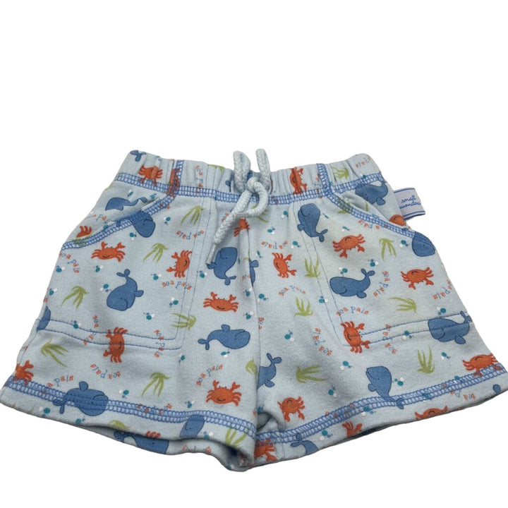 Cotton Knit Pants - Sea Life