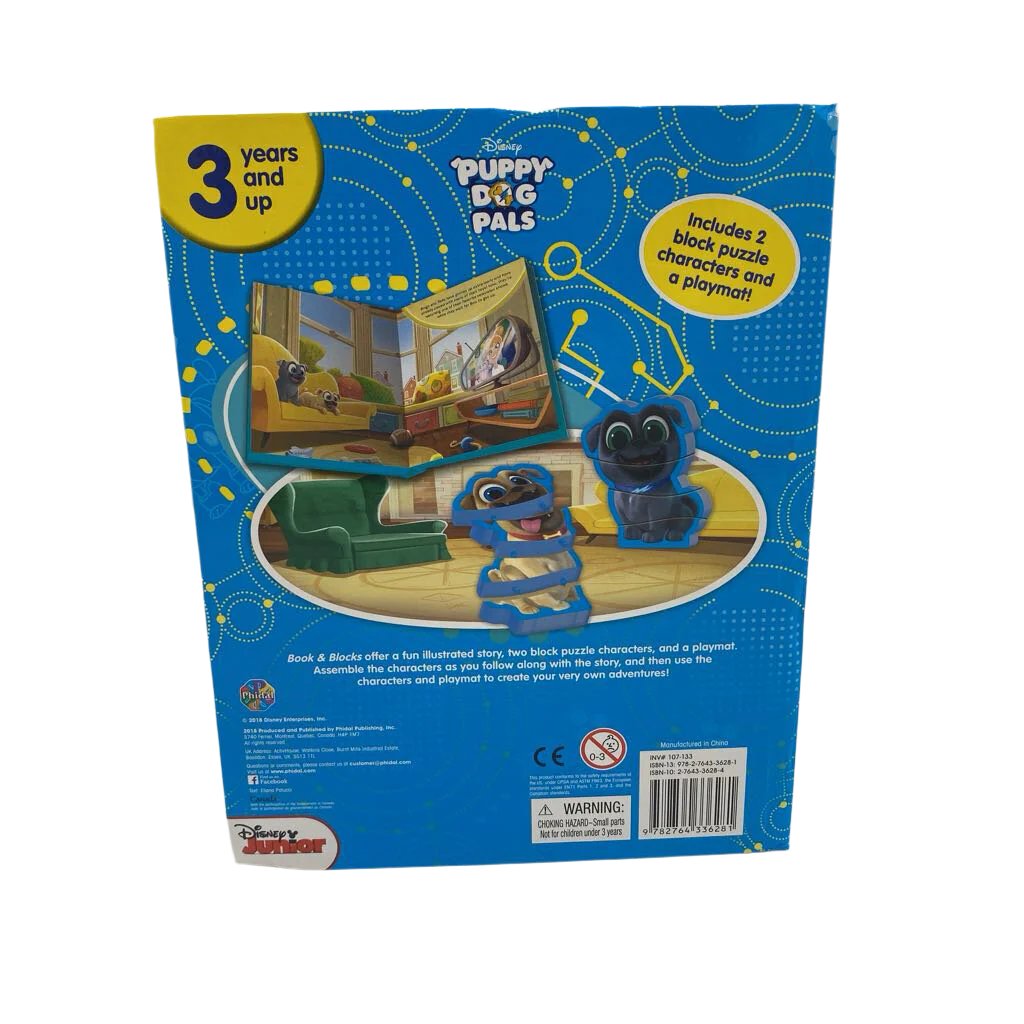 Puppy Dog Pals Book & Blocks