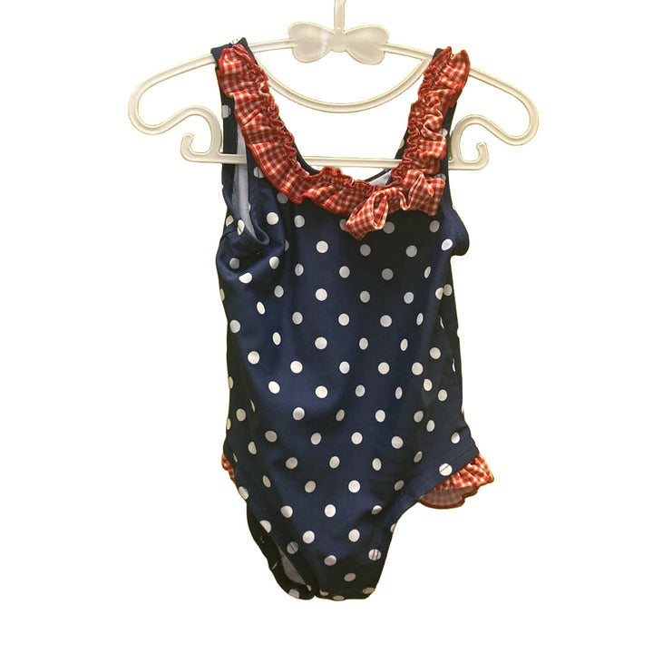 One Pc Bathing Suit / Polka Dots