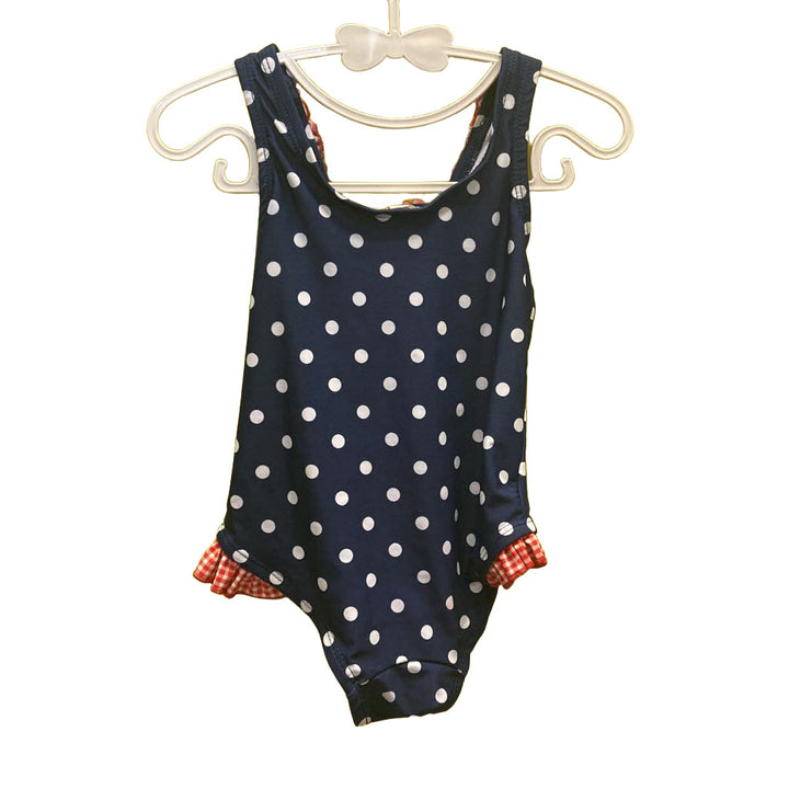 One Pc Bathing Suit / Polka Dots