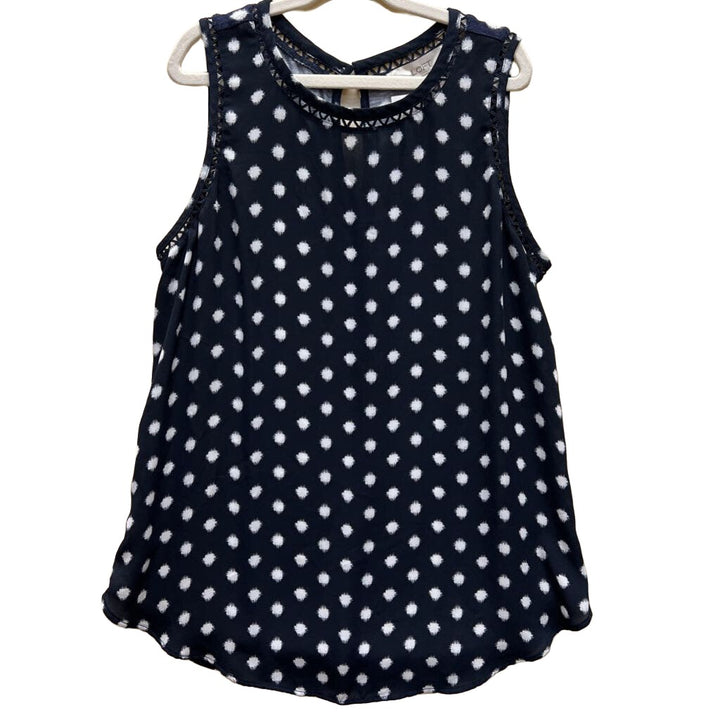 SS Crepe Top - Dots