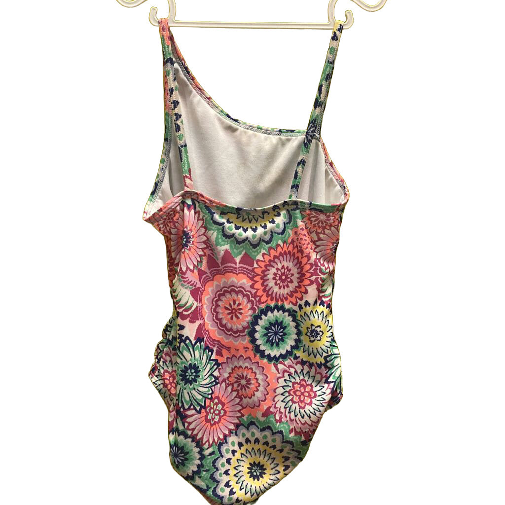 1 Pc Bathing Suit / Flowers