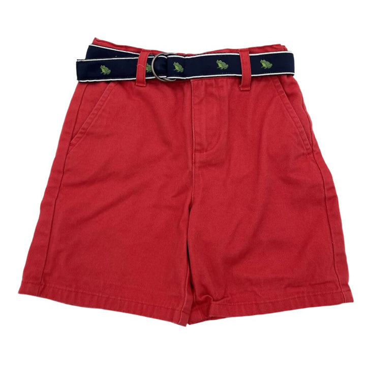 Chino Short w Fabric Frog Belt