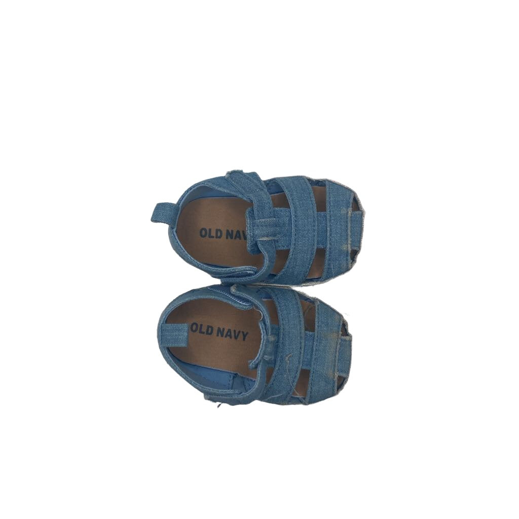 Denim Canvas Sandals