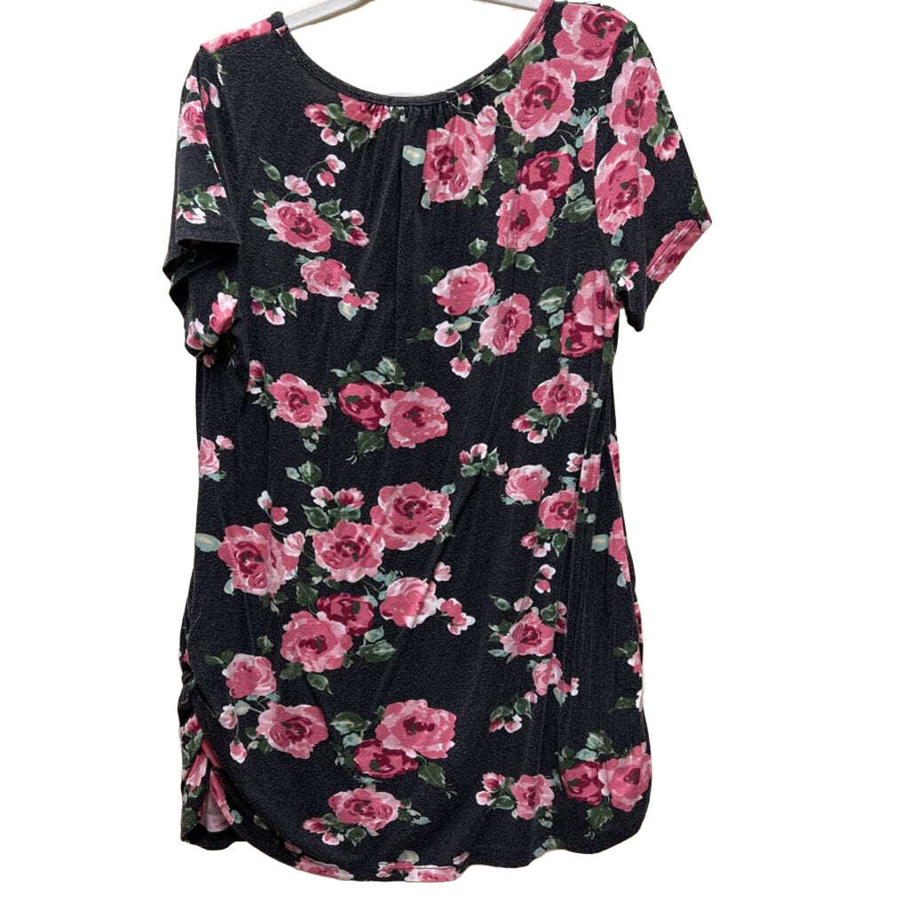 SS Maternity Shirt / Flowers