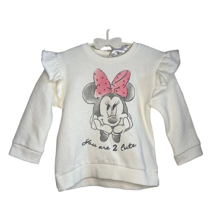 LS Pullover Sweater / Minnie Mouse