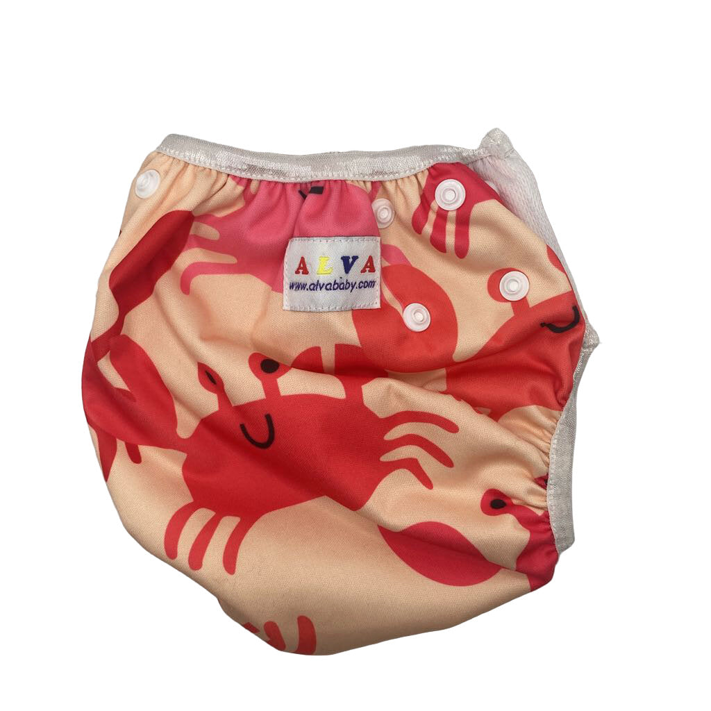 Swim Diaper Cover / Crab