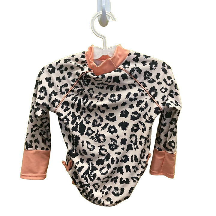 LS 2 Pc Leopard Bathing Suit