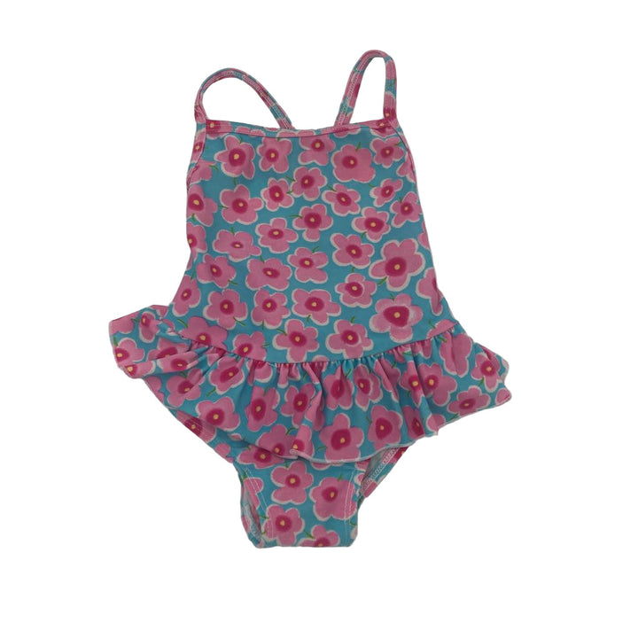 One Pc Bathing Suit / Flowers