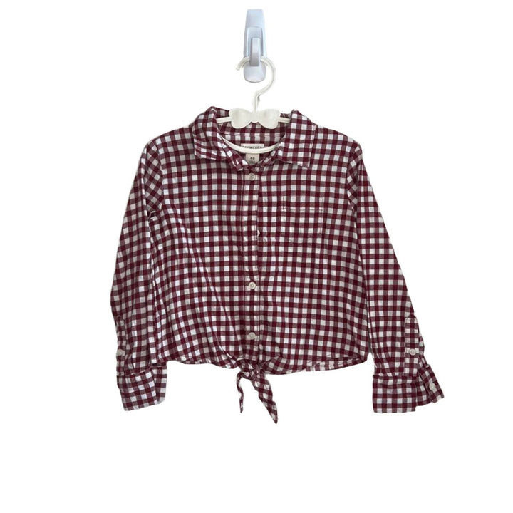 LS Checkered Button Up