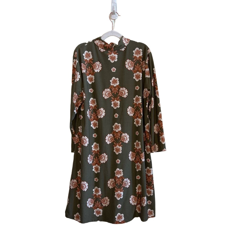 LS Floral Dress