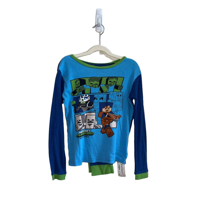 LS Pants Pajama Set / Minecraft