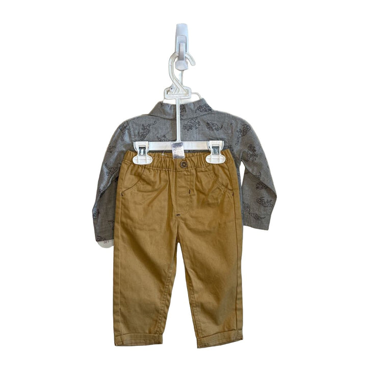 2 Piece Dinosaur Set