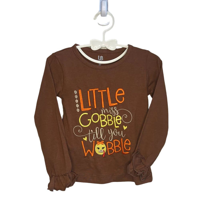 LS Shirt / Little Miss Gobble Till