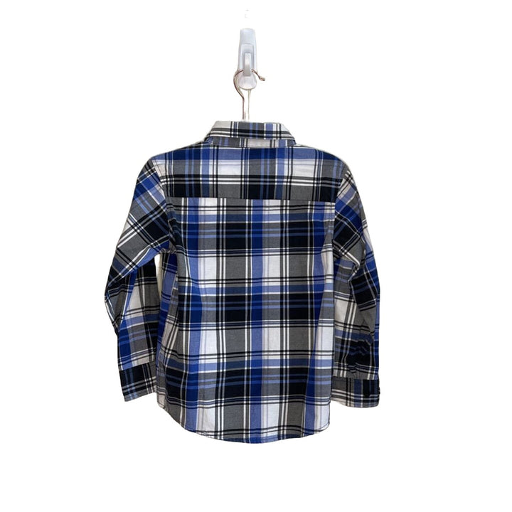 Collared Plaid Button Up