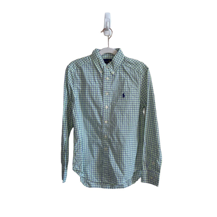 LS Checkered Button Down