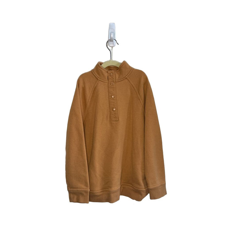 LS Snap Button Pullover Sweater