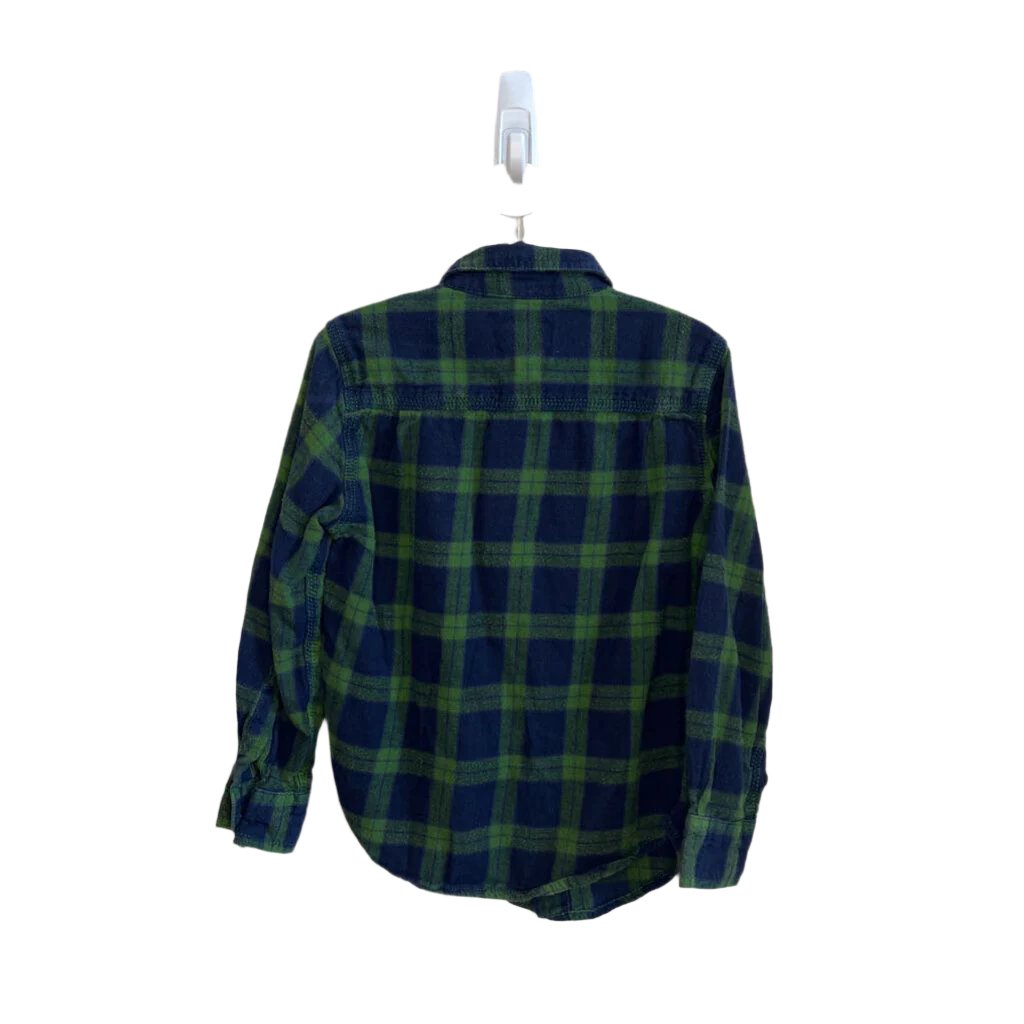 LS Button Up Flannel Shirt