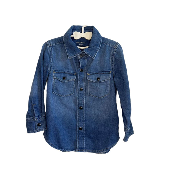 LS Denim Snap Up Shirt