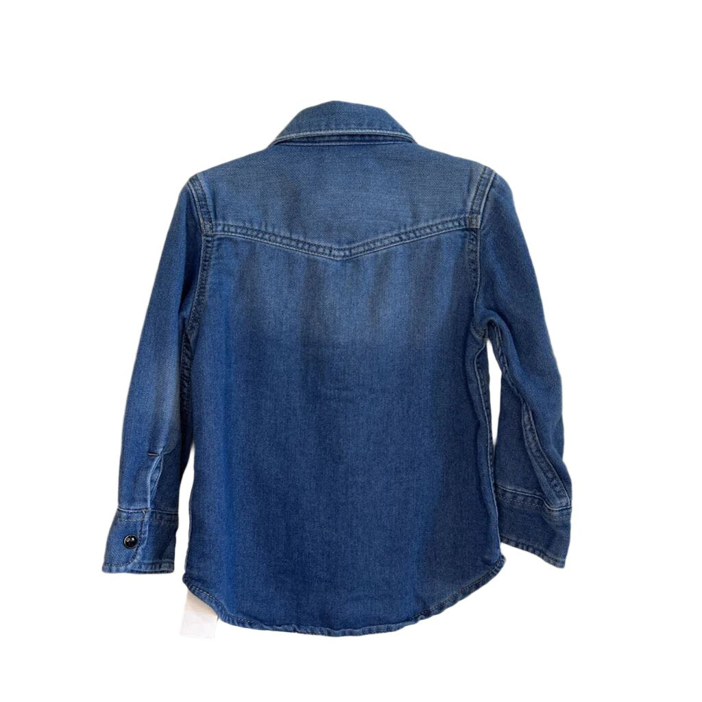 LS Denim Snap Up Shirt