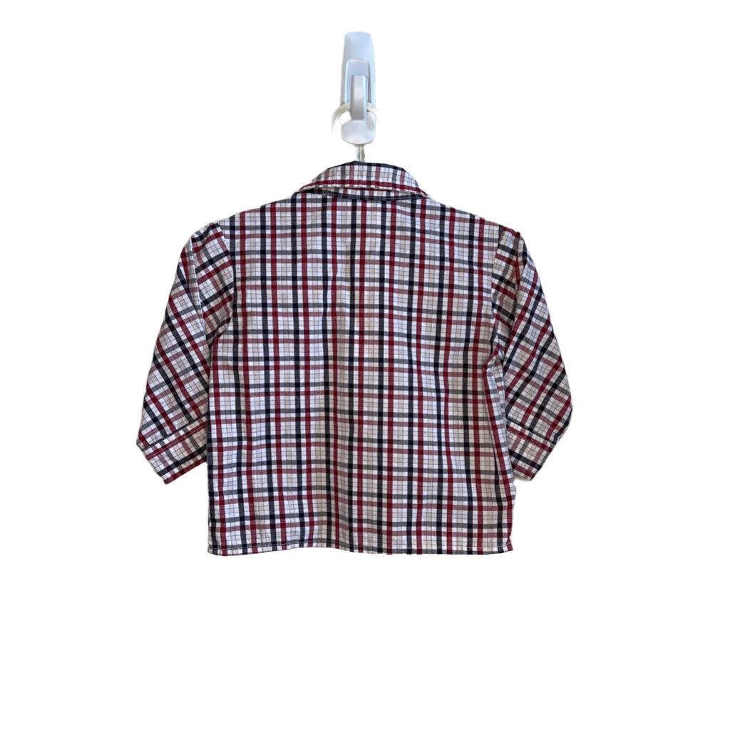 LS Collared Button Up / Checkered