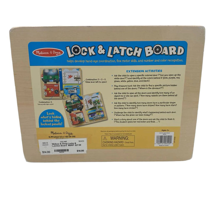 Locks & Latches Board