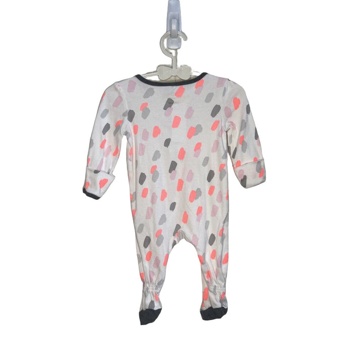 LS Footed Onesie / Spots