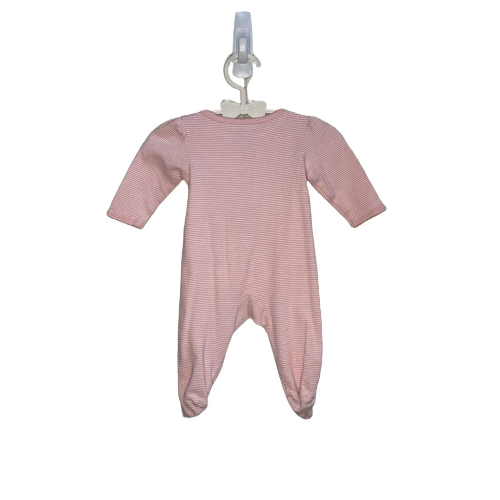 LS Footed Onesie / Fox Face