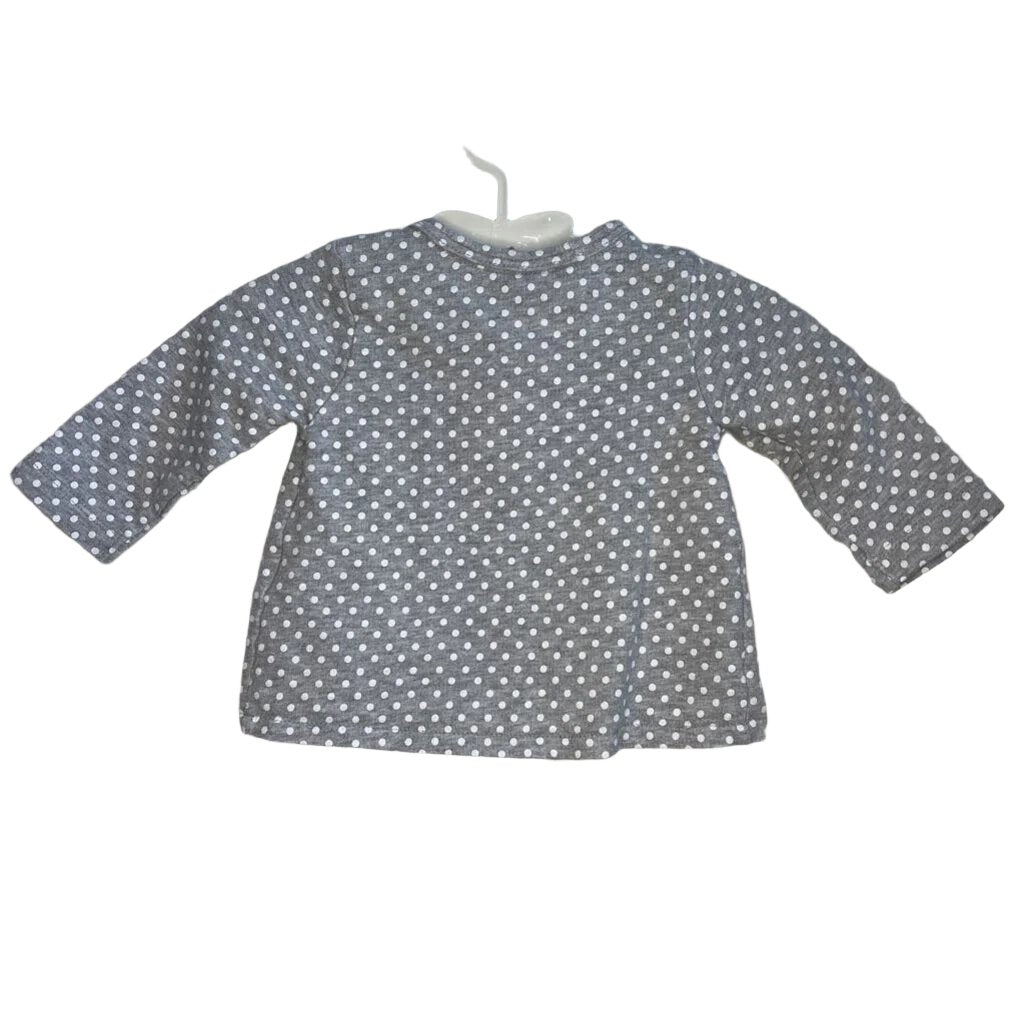 LS Button Shirt / Dots