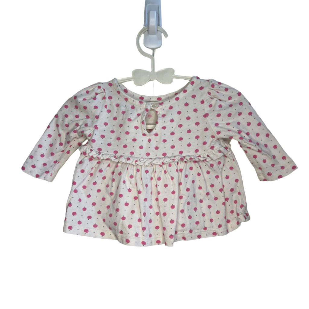 LS Shirt / Skirt Botton w Apples