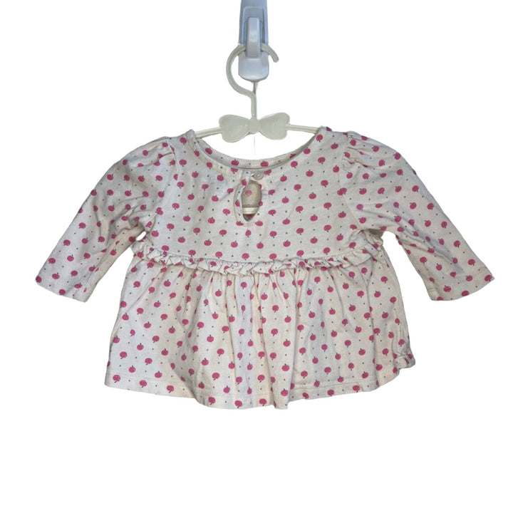 LS Shirt / Skirt Botton w Apples