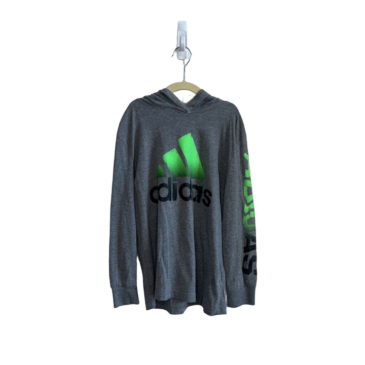 LS Hooded Shirt / Adidas Decal