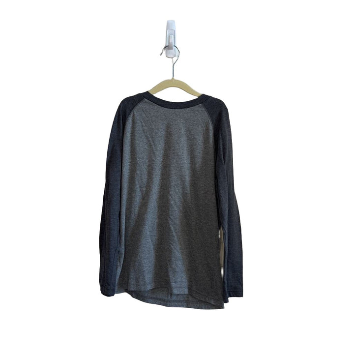 LS Shirt w Dark Gray Sleeves