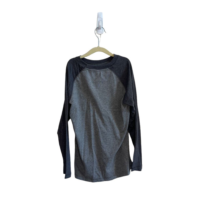 LS Shirt w Dark Gray Sleeves