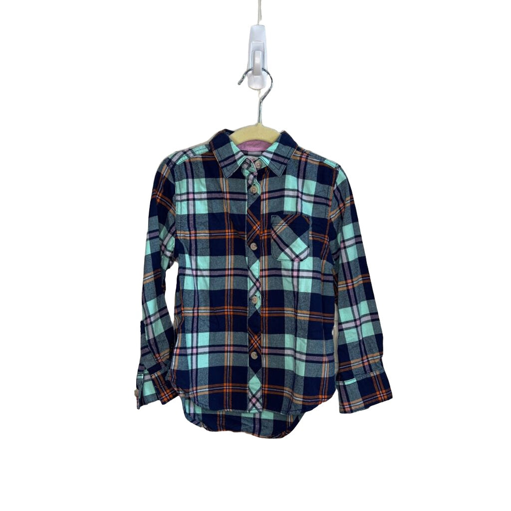 LS Collared Button Up Shirt / Checkered