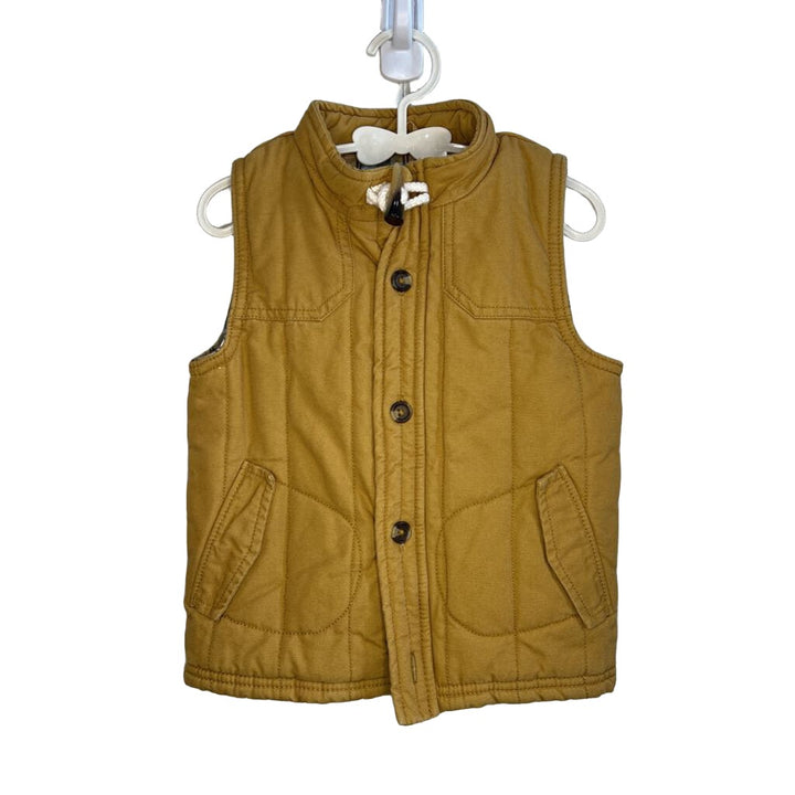 Flannel Lined Puffer Vest