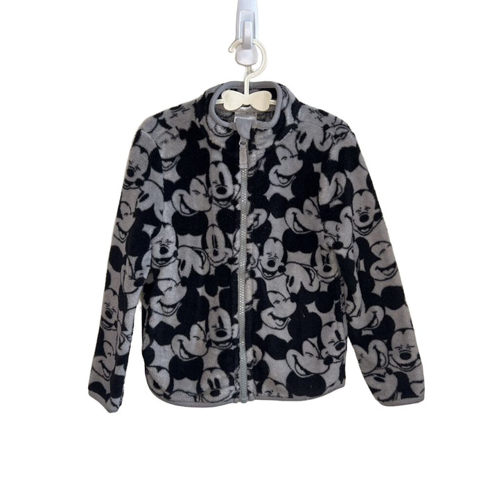 Fleece Zip Up Jacket / Mickey