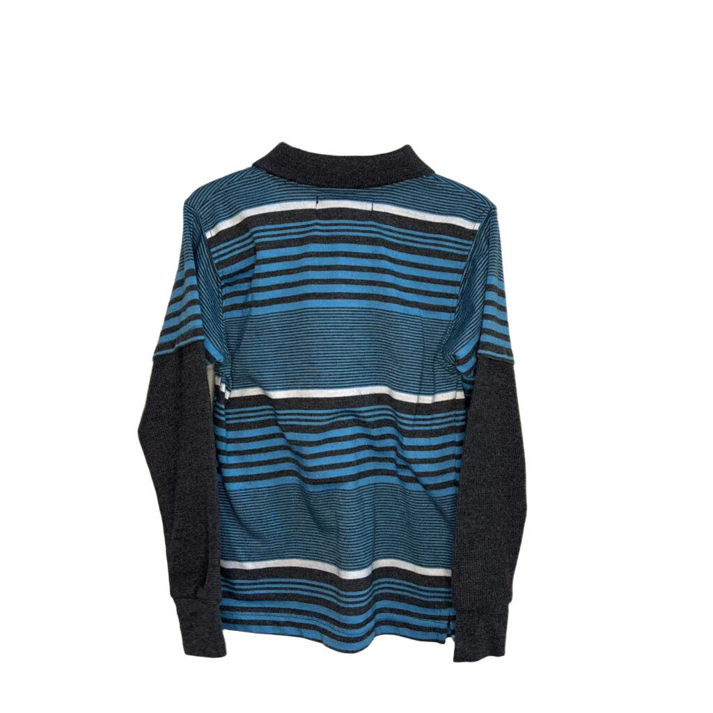 LS Striped Polo